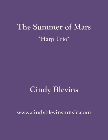 Free Sheet Music The Summer Of Mars For Harp Trio