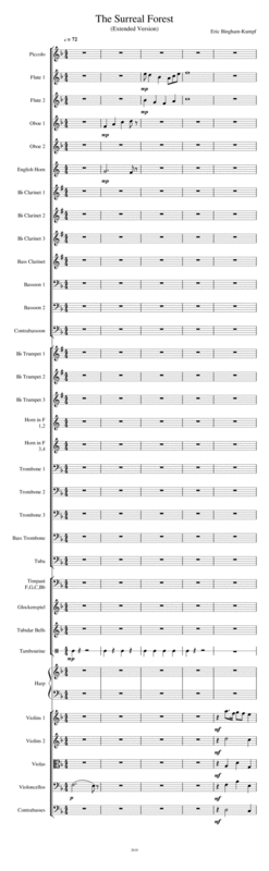 The Surreal Forest Extended Version Sheet Music