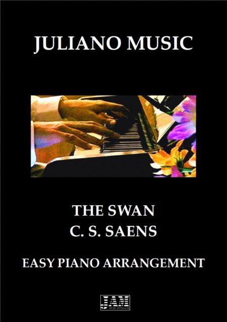 The Swan Easy Piano Cs Saens Sheet Music