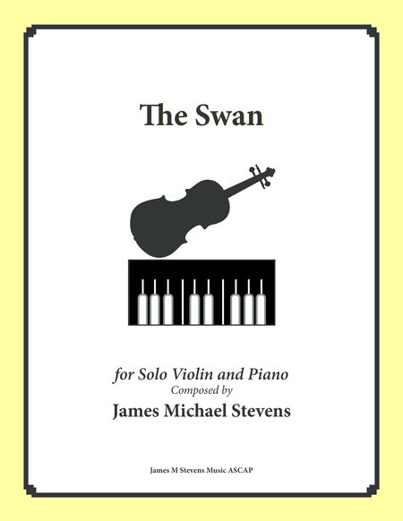 Free Sheet Music The Swan Violin Piano