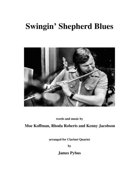 The Swingin Shepherd Blues Clarinet Quartet Arrangement Sheet Music