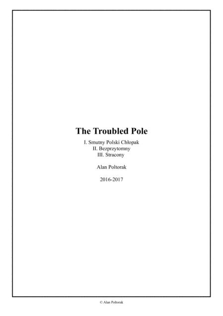 Free Sheet Music The Troubled Pole