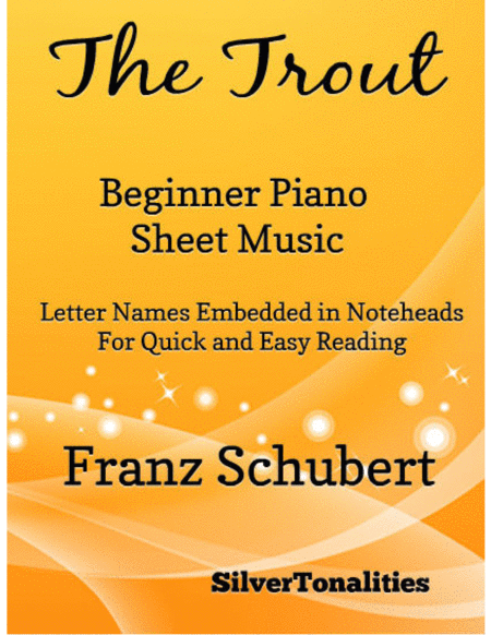 The Trout Beginner Piano Sheet Music Sheet Music