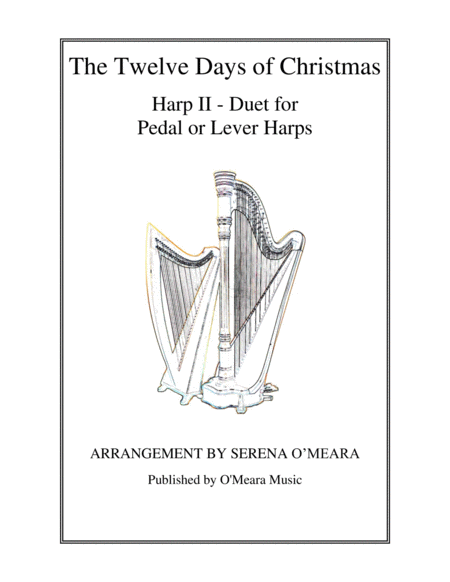 The Twelve Days Of Christmas Harp Ii Sheet Music