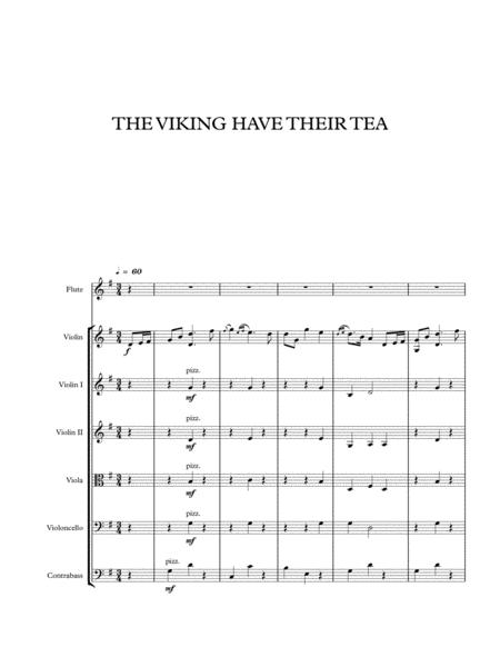 Free Sheet Music The Vikings Have Their Tea