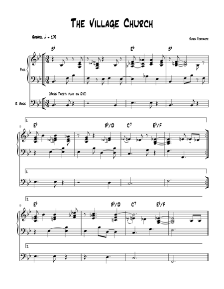 The Village Church Sheet Music