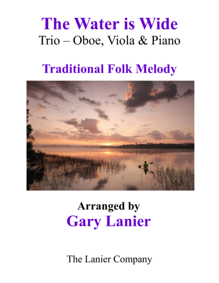 The Water Is Wide Trio Oboe Viola Piano With Parts Sheet Music
