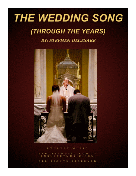 Free Sheet Music The Wedding Song Through The Years