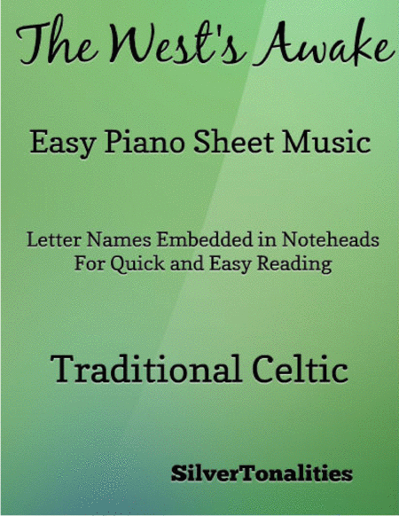 Free Sheet Music The Wests Awake Easy Piano Sheet Music