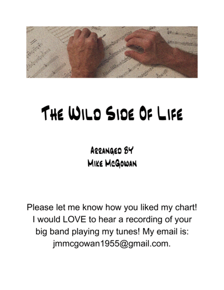 The Wild Side Of Life Sheet Music