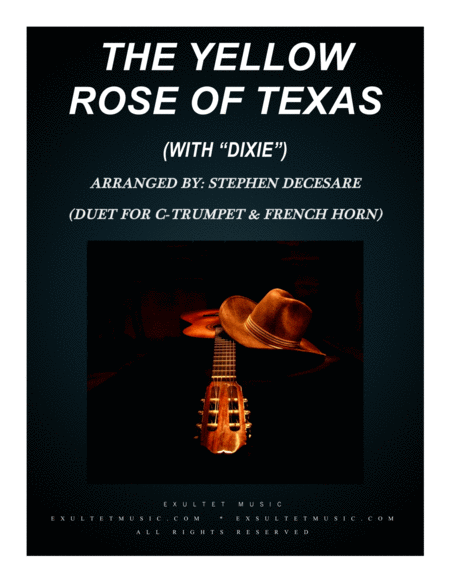 The Yellow Rose Of Texas With Dixie Duet For C Trumpet And French Horn Sheet Music