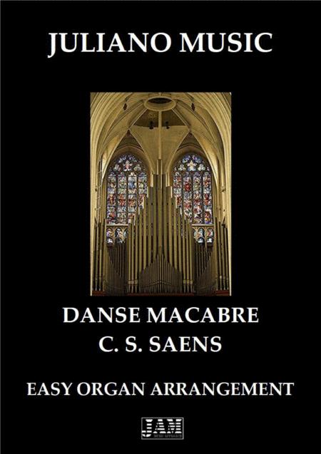 Theme From Danse Macabre Easy Organ Version Cs Saens Sheet Music