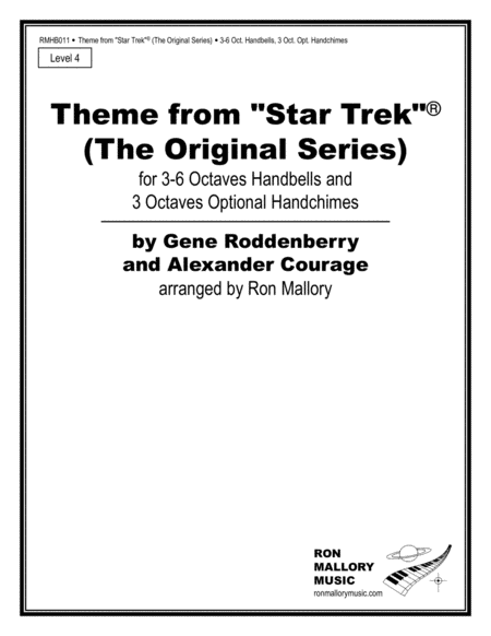 Theme From Star Trek Sheet Music