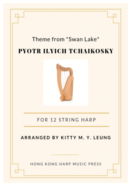 Free Sheet Music Theme From Swan Lake By Tchaikovsky 12 String Small Lap Harp