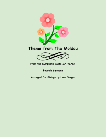 Free Sheet Music Theme From The Moldau