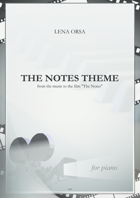 Theme From The Music To The Film The Notes For Piano Sheet Music