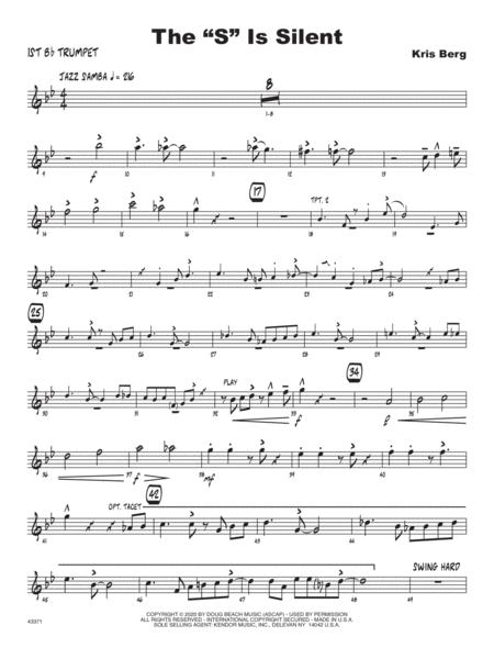 Thes Is Silent 1st Bb Trumpet Sheet Music