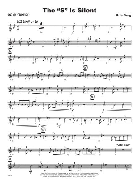 Thes Is Silent 2nd Bb Trumpet Sheet Music