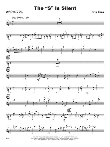 Free Sheet Music Thes Is Silent 2nd Eb Alto Saxophone