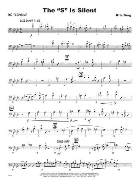 Thes Is Silent 2nd Trombone Sheet Music