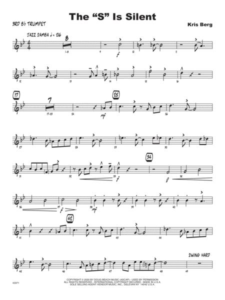 Thes Is Silent 3rd Bb Trumpet Sheet Music