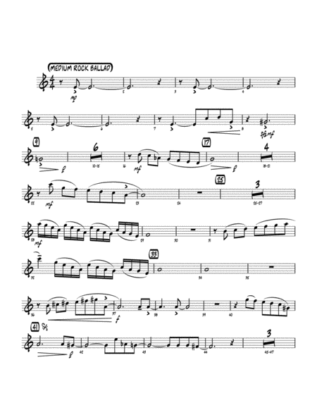 Free Sheet Music This Masquerade Arr Rick Stitzel Tenor Sax 2