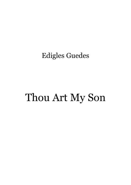 Thou Art My Son Sheet Music