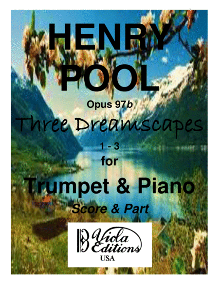 Free Sheet Music Three Dreamscapes For Trumpet Piano 1 3