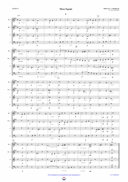 Three Equals Sheet Music