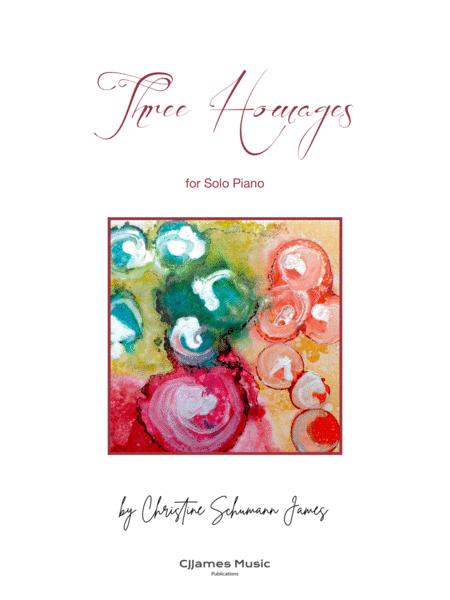 Free Sheet Music Three Homages