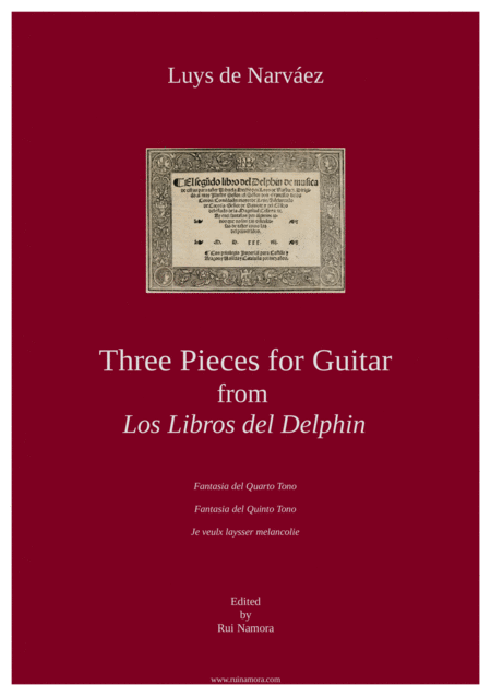 Three Pieces From Los Libros Del Delphin Sheet Music
