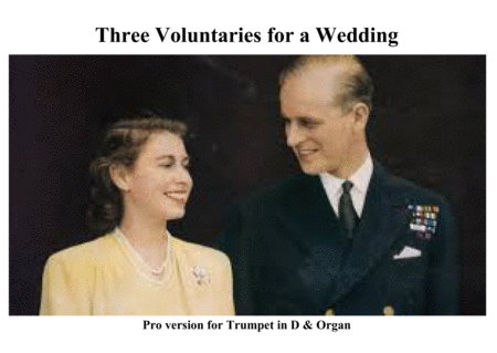 Three Voluntaries For A Wedding Pro Version For Trumpet In D Organ Sheet Music