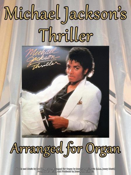 Thriller Michael Jackson Arranged For Organ Sheet Music