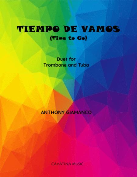 Free Sheet Music Tiempo De Vamos Trombone And Tuba Duet