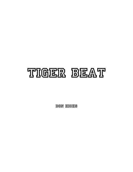 Tiger Beat Sheet Music