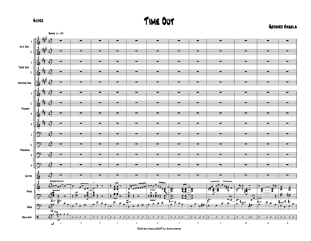 Time Out Sheet Music