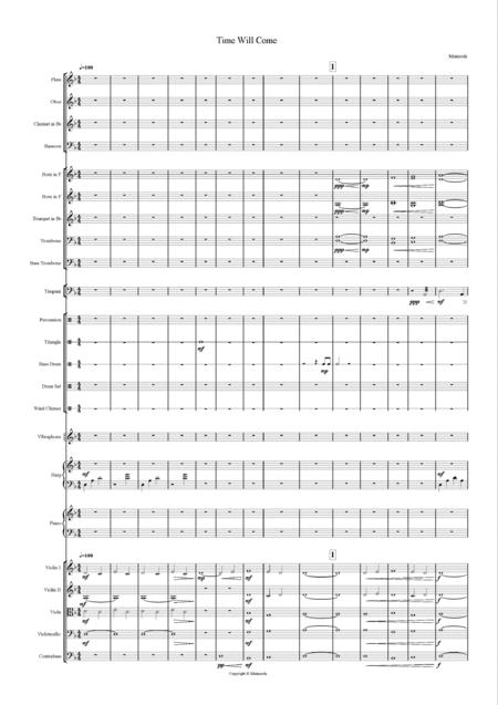 Time Will Come Sheet Music