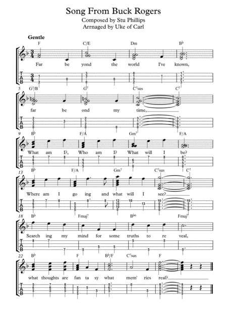 Free Sheet Music Times Arrow