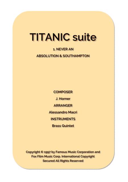 Free Sheet Music Titanic Suite 1 Never An Absolution Southampton