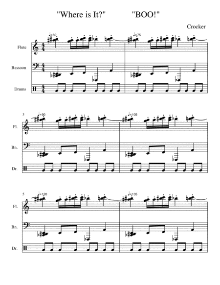 To A Wild Rose Arranged For Piano And Bb Clarinet Sheet Music