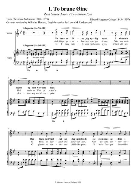 Free Sheet Music To Brune Jne High Voice Key Bb