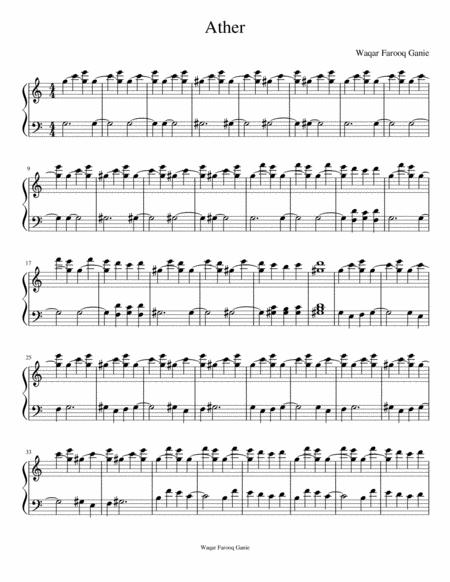 Free Sheet Music To The Pure
