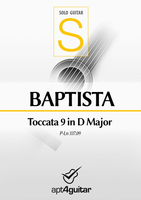 Toccata 9 In D Major Sheet Music