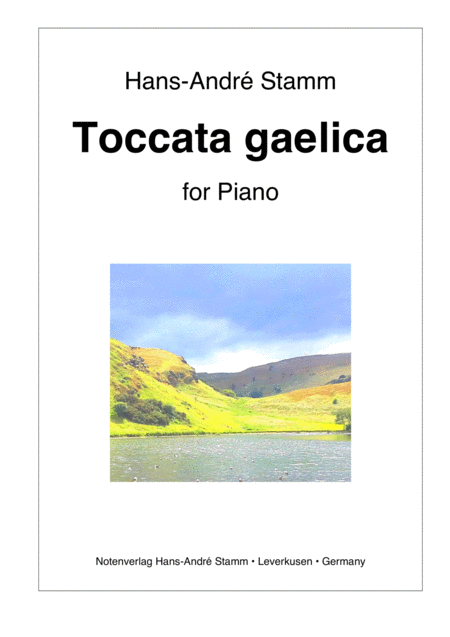 Toccata Gaelica For Piano Sheet Music