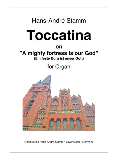 Free Sheet Music Toccatina On A Mighty Fortress Is Our God Ein Feste Burg Ist Unser Gott