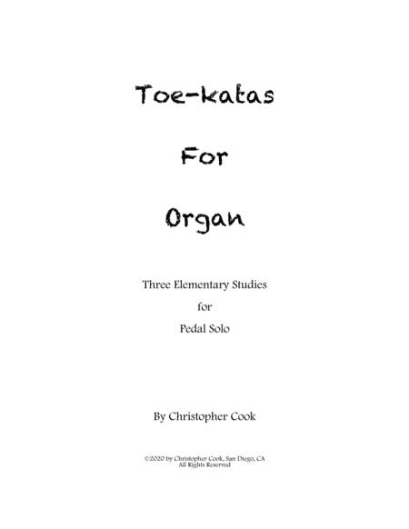 Toe Katas For Organ Sheet Music