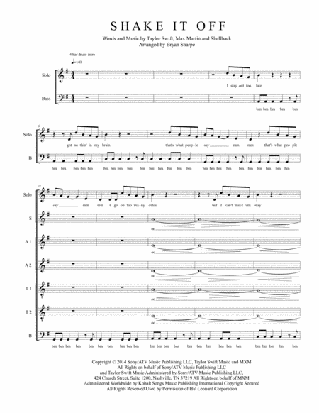 Tonal Procession 10 Sheet Music