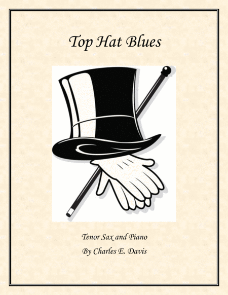 Top Hat Blues Tenor Sax And Piano Sheet Music