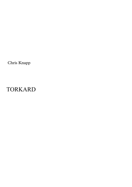 Torkard Sheet Music