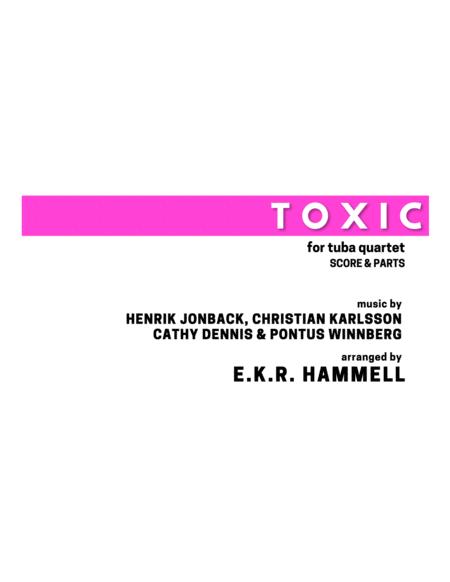 Free Sheet Music Toxic For Tuba Quartet Arr Ekr Hammell